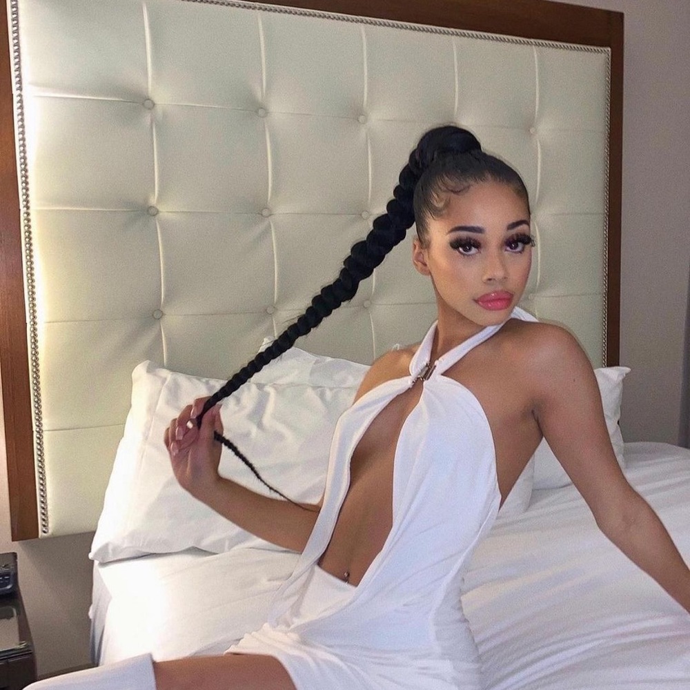 White Halter Top Dress